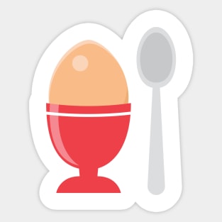 Soft Boiled Egg Sticker